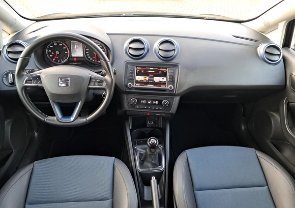 Seat Ibiza cena 36900 przebieg: 144074, rok produkcji 2016 z Sławno małe 172